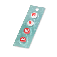 Poignées de pouce Capuchons de manette en silicone pour accessoires R36S Console de jeu portable Bâtons analogiques Poignée de manette