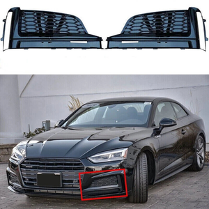 Cubierta de Faro Antiniebla de Plástico Estilo Panal de Abeja ABS, Nueva y Más Vendida, para Audi A5 B9.5 2020-2024 - Product Image 1