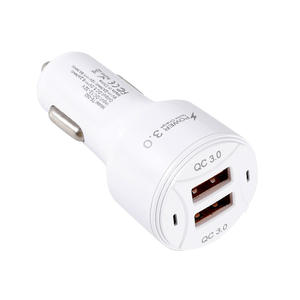 Chargeur de voiture USB double QC3.0 4.0 36W, adaptateur de voiture à montage encastré, charge rapide pour iPhone iPad Samsung, chargeur rapide de voiture - Product Image 5