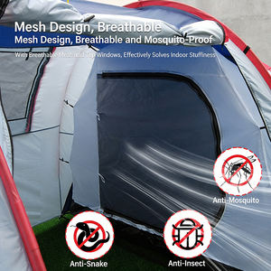 Tente de <span class=keywords><strong>camping</strong></span> extérieure imperméable et résistante aux UV, confort durable avec moustiquaire et tissu polyester à séchage rapide - Product Image 4