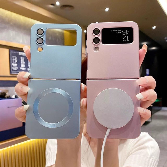 For Samsung Z Flip 6 Case Shockproof Magnetic Mobile Phone Case Cover for Samsung Galaxy Z Flip 4 5 6
