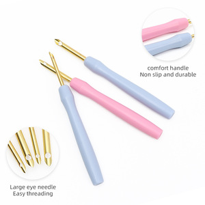 3.5mm 5mm broderie poinçon aiguille stylo outil feutrage enfileur aiguille pour bricolage à la main Art artisanat couture Applique embellissement - Product Image 2