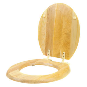 Asiento de Inodoro Universal de Madera Maciza, Engrosado, en Forma de V, en Forma de O, en Forma de U Grande, Mayor Comodidad y Estilo - Product Image 3