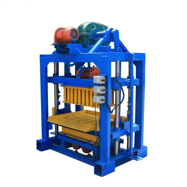 small cheap manual concrete hollow hourdis block brick making machinery