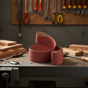 Cinta Abrasiva de Corindón Ttake Ab1000 de 2000x75 mm para Lijado de Metal y Madera - Product Image 3