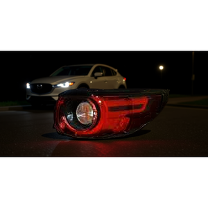 Feu arrière LED CALAVERA pour CX5 2018-2021, lentille rouge, 12V, système d'éclairage automobile de remplacement, nouveau P1137 - Product Image 2