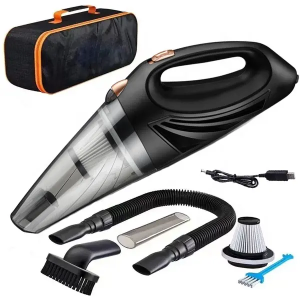 3200PA Wireless Handheld Car Vacuum Cleaner Portable Handheld Mini Cordless Vacuum with Brush Motor 3 in 1