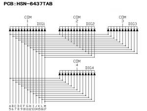 Антистатический настраиваемый 4-разрядный светодиодный дисплей температуры и влажности с 7-сегментным часовым отображением Houkem-6437-A/B - Product Image 4