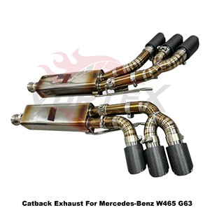 Vortex Worldwide-Tuner Preferred Lightweight Ti Piping For Mercedes-Benz W465 G63 Carbon-Edition - Product Image 3
