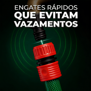<span class=keywords><strong>Manguera</strong></span> <span class=keywords><strong>de</strong></span> Jardín <span class=keywords><strong>de</strong></span> PVC Tejido Verde Flexible y Resistente <span class=keywords><strong>de</strong></span> <span class=keywords><strong>30</strong></span> <span class=keywords><strong>Metros</strong></span> para Riego, Alta Presión, Duradera, Resistente al Desgaste, Protección Anti-UV - Product Image 4