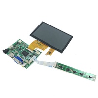 5 Zoll LCD-Panel-Displaymodule RGB TTL 40-Pin 480x272 800x480 500nits ILI6480 TFT LCD-Display mit Steuerplatine