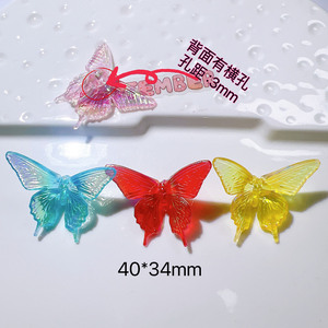 Accesorios de moda hechos a mano DIY marca CECE al por mayor abalorios de resina antigua chapados UV para Decoración - Product Image 5