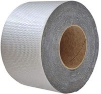1.2mm x 5cm x 5m alüminyum Film butil kauçuk kendinden yapışkanlı su geçirmez bant