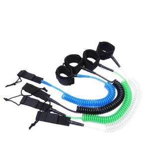 Laisse de planche à pagaie OSR de 10 pieds, corde élastique pour le pied, <span class=keywords><strong>sangle</strong></span> de traction à ressort pour la <span class=keywords><strong>cheville</strong></span>, pour sports nautiques - Unisexe - Product Image 1