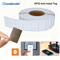 Autocollant RFID anti-effraction 13,56 MHz de taille personnalisée, étiquette NFC anti-métal Ntag213 pour la gestion des actifs