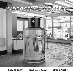เครื่องผลิตน้ำไฮโดรเจนแบบพกพา SPE PEM ชาร์จผ่าน USB สำหรับกีฬา กิจกรรมกลางแจ้ง ฟิตเนส ใช้ในบ้าน ความจุ 1500 มล. ผลิตจากพลาสติก - Product Image 2