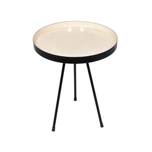 Hot-Selling Modern Minimalist Metal Iron Coffee and <b>Bed</b> Side <b>Table</b> Luxury Enamel Polished <b>for</b> Home and Outdoor Furniture - Product Image 1