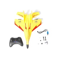 Avion miniature RC Polaris-X1 323 mm / Skywalker J11 Plus 325 mm en PP, prêt à voler (RTF), 2,4 GHz, avec gyroscope, télécommande et batterie