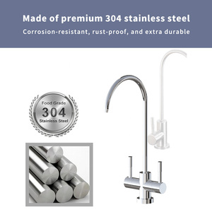 <span class=keywords><strong>Grifo</strong></span> Purificador de Agua de Aleación de Zinc con <span class=keywords><strong>Doble</strong></span> Manija y Ósmosis Inversa Sin Plomo para Uso Comercial y Doméstico WOSFER con Garantía de 3 Años - Product Image 2