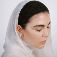 Tendance du moment : Accessoires pour cheveux hijab, couronne de hijab TAJ antidérapante, sous-foulard en nylon 3D Serart, couronne de cheveux, foulard, hijab pour femmes musulmanes