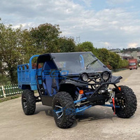 Quad à pédales, buggy pour adultes, véhicule tout-terrain à essence, kart à essence, jeep à vendre, buggy de ferme, véhicule jeep avec boîte à bagages