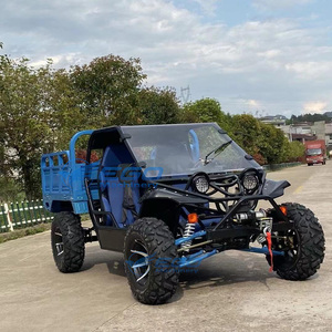 Quadriciclo, Buggy a <span class=keywords><strong>Pedales</strong></span> para Adultos, UTV a Gasolina, Go Kart, Jeep a Gasolina en Venta, Buggy para Granja, Vehículo Jeep con Caja de Carga - Product Image 2