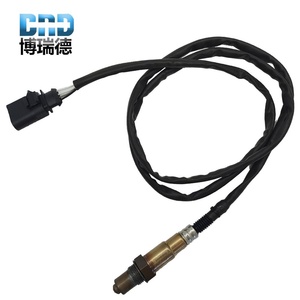 เซ็นเซอร์ออกซิเจน O2 สำหรับขายส่ง OEM 06B906262A สำหรับ Santana 3000 เซ็นเซอร์อัตราส่วนอากาศต่อเชื้อเพลิงแบบดาวน์สตรีม - Product Image 1