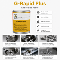 Pâte de travail des métaux G-RAPID Plus MoS2 5300N Anti-prise pour le perçage, le sciage, le taraudage, les vis, les axelets et les arbres