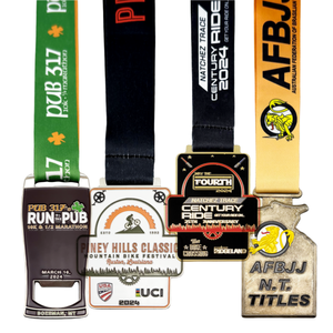 Médaille de récompense souvenir personnalisée en alliage de zinc 2D 3D gravée et imprimée en UV, sports et jeux, 12 constellations - Product Image 3