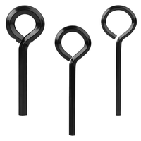 Baut Hex Tipe L Kelas Industri OEM Kustom 5/64" Baja Krom Vanadium yang Diperkeras dengan Ujung Torx Perangkat Keras Baut Mata dengan Garansi 3 Bulan