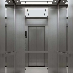 Ascensor Pequeño para Pasajeros, de Acero Inoxidable, con Sistema de Tracción, para Apartamentos y Oficinas, Diseño Moderno, 1 Año de Garantía - Product Image 2