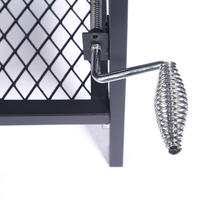 Barbecue au charbon de bois pliable portable 2024, barbecue commercial d'extérieur, rôtissoire