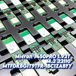 7450PRO 1.92T SSD Hard Disk Hard Drive M.2 22110 Gen4*4 Nvme MTFDKBG1T9TFR-1BC1ZABYY SSD Server Laptop Hard Drive - Product Image 1