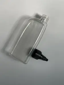 120ml PETG Plastic Bottle With Pump Sprayer Lid For Personal Care Screen Printing Industrial Use