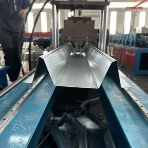 Photovoltaic Solar Bracket M Style Gutter Machine Downspout Steel Roll Forming Machine M Rain Water Downspout Elbow Machine - Product Image 5