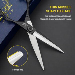 전문가용 일본 440C 스테인리스 스틸 6.0인치 미용 가위, 최고급 이발 가위 - Product Image 5