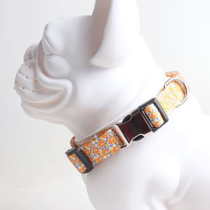 Collar con estampado personalizado para mascotas, accesorio ajustable de Seguridad, de nailon, para perros pequeños, medianos y grandes - Product Image 1