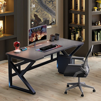 Table de jeu pour ordinateur de haute qualité, de forme rectangulaire, sur mesure, avec surface en acier carbone, certifiée CE, pour le bureau