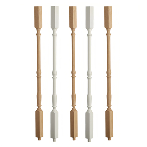 1 năm bảo hành sồi Truyền Thống Màu Đỏ cầu thang balusters OEM/ODM New Top rắn gỗ Việt Nam cầu thang bằng gỗ - Product Image 4