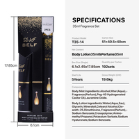 Coffrets Cadeaux de Parfums à Succès – Vaporisateurs de Parfum avec Emballage Boîte – Nouveau Design – Ensemble Lotion et Spray Parfumé
