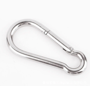 2025 New din5299 Carabiner <span class=keywords><strong>304</strong></span>/316 thép không gỉ Snap Hooks 50 mét mùa xuân nạp leo phần cứng <span class=keywords><strong>s</strong></span>ố lượng lớn giảm giá CE chứng nhận - Product Image 2