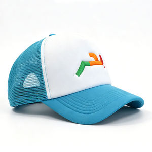 Gorra Trucker de 5 Paneles en Dos Tonos con Logotipo Bordado Personalizado para Hombre y Mujer, OEM, ODM, MOQ Bajo, Envío Rápido - Product Image 3