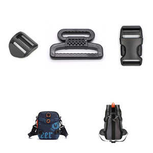 Hebilla de plástico con anillo en D de 26 mm y 39 mm, hebilla deslizante para bolsos, mochilas, accesorios de cincha, cierre de fijación - Product Image 4