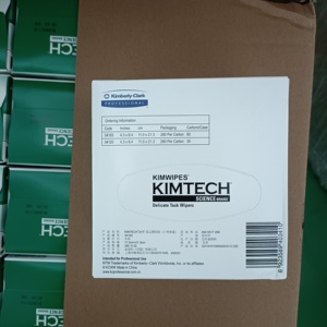 Lingettes de nettoyage délicates Kimtech, 280 feuilles par boîte, <span class=keywords><strong>Kimberly</strong></span> <span class=keywords><strong>Clark</strong></span>, sans peluches, antistatiques - Product Image 2