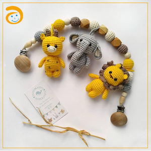 <span class=keywords><strong>Amigurumi</strong></span> Crochet Animal <span class=keywords><strong>mordedor</strong></span> juguete de punto bebé muñeca de regalo - Product Image 5