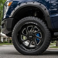 Jantes forgées concaves 22x10 26x12 22x14 24x14 26 pouces 6x5.5 6x135 8x170 6/8 trous pour Chevrolet Silverado Ford F150 avec enjoliveurs flottants