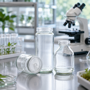 Botella de vidrio Degao de 150 ml, 240 ml, 270 ml para cultivo de tejidos con tapa transpirable para laboratorios de cultivo de tejidos vegetales - Product Image 6