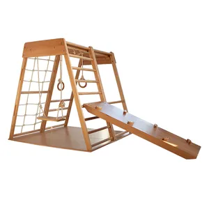 Toddler Child Indoor Playground Baby Swing Wooden Children's Climbing Frame