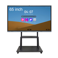 Pizarra Interactiva Inteligente 4K de 65/75/85/86/98 Pulgadas con Pantalla LCD Multitáctil de 20 Puntos para Salas de Reuniones