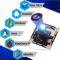 Módulo de cámara USB OEM ELP mini raspberry pi OV5640 de 5 megapíxeles con lente de 2.1 mm para Android, Windows, Linux, MAC OS